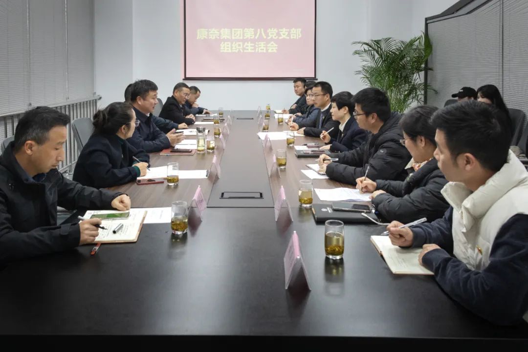 白洪楞调研冲刺“一季红”工作并指导康奈第八党支部组织生活会